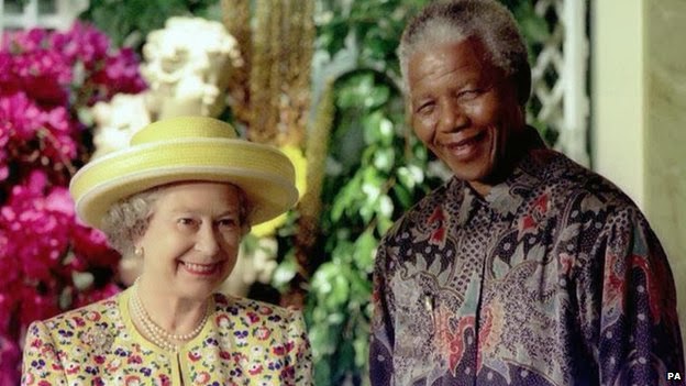 Nelson Mandela & Queen Elisabeth II